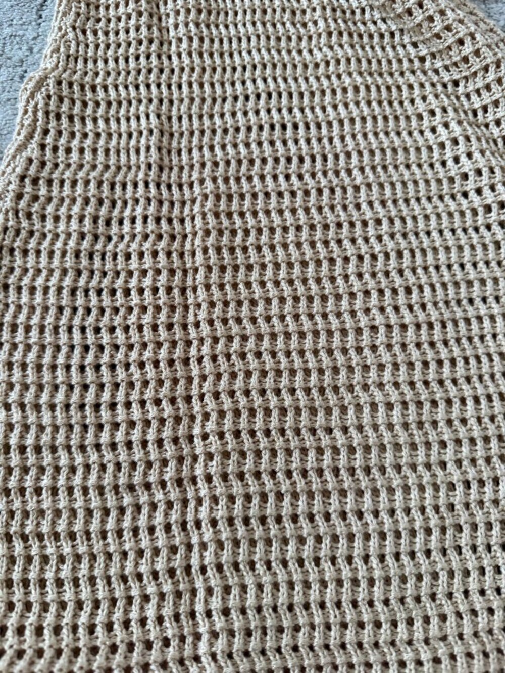 ELAN Tan Beige Knit Coverup Swim Pants Sz M NEW NWT - Picture 3 of 6